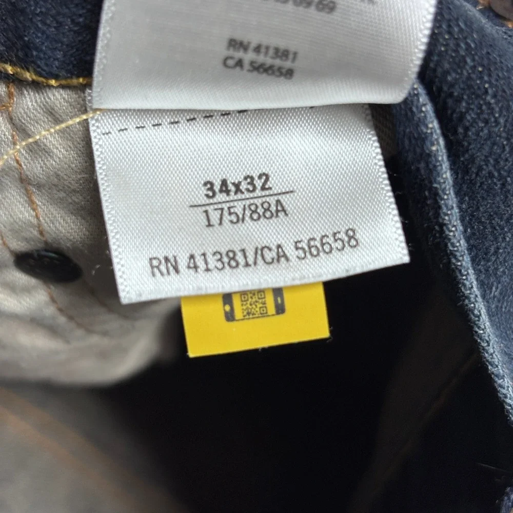 Polo Ralph Lauren Jeans Mens 34x32 Sullivan Slim Blue Stretch Denim EUC